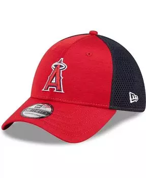 Мужская красная гибкая кепка Los Angeles Angels Neo 39THIRTY New Era, красный