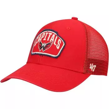 Мужская красная кепка '47 Washington Capitals Cledus MVP Trucker Snapback