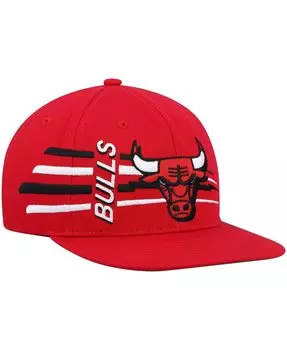 Мужская красная кепка Chicago Bulls Retro Bolt Deadstock Snapback Mitchell & Ness