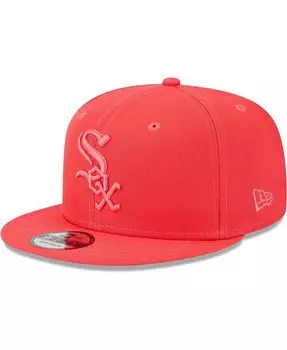 Мужская красная кепка Chicago White Sox Spring Color Basic 9FIFTY Snapback Hat New Era