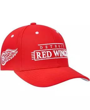 Мужская красная кепка Detroit Red Wings LOFI Pro Snapback Mitchell & Ness