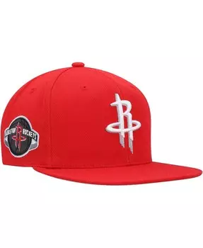 Мужская красная кепка Houston Rockets Side Core 2.0 Snapback Mitchell & Ness