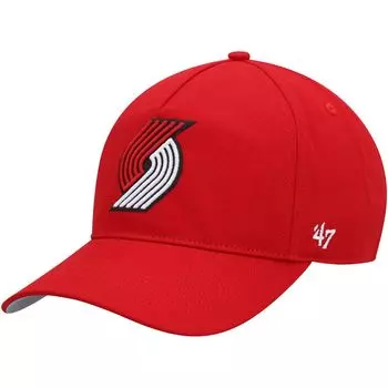 Мужская красная кепка Portland Trail Blazers '47 Hitch Snapback