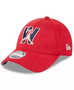 Мужская красная кепка Snapback Clubhouse 9FORTY Washington Nationals 2023 New Era, красный