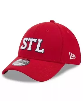 Мужская красная кепка St. Louis Cardinals 2024 City Connect 39THIRTY Flex New Era, красный