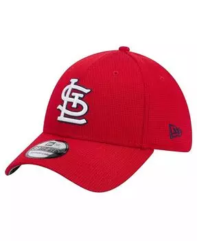 Мужская красная кепка St. Louis Cardinals Active Pivot 39Thirty Flex New Era, красный