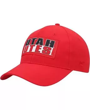 Мужская красная кепка Utah Utes Positraction Snapback Colosseum, красный