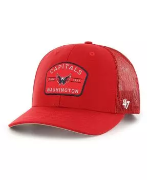 Мужская красная кепка Washington Capitals Primer Snapback Trucker '47 Brand