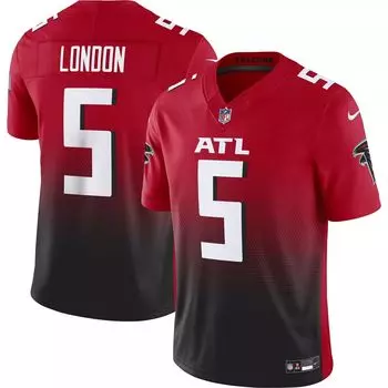 Мужская красная майка Drake London Atlanta Falcons Vapor FUSE Limited Nike