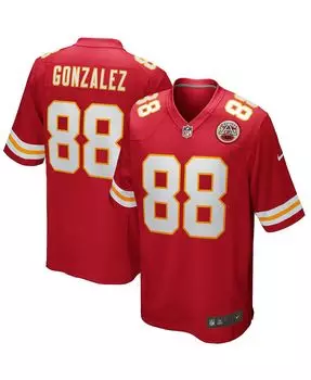 Мужская красная майка игрока пенсионера Tony Gonzalez Kansas City Chiefs Game Nike