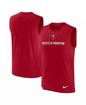 Мужская красная майка Tampa Bay Buccaneers Muscle Trainer Nike
