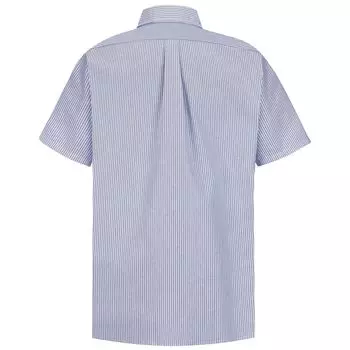 Мужская красная оксфордская классическая рубашка с короткими рукавами и красной кепкой Red Kap