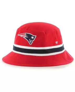 Мужская красная панама в полоску New England Patriots '47 Brand