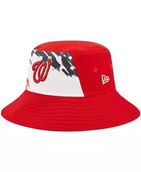 Мужская красная панама Washington Nationals 2022, 4 июля New Era