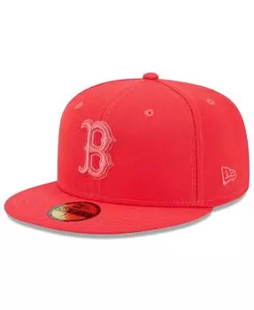 Мужская красная приталенная шляпа Boston Red Sox 2023 Spring Color Basic 59FIFTY New Era