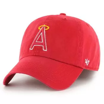 Мужская красная приталенная шляпа из франчайзинговой коллекции Los Angeles Angels Cooperstown '47