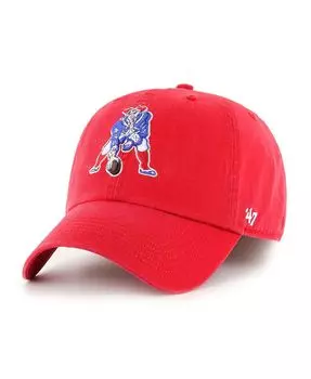 Мужская красная приталенная шляпа New England Patriots Gridiron Classics Franchise Legacy '47 Brand