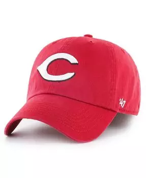 Мужская красная приталенная шляпа с логотипом Cincinnati Reds Franchise '47 Brand