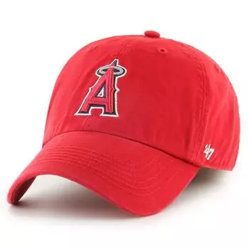 Мужская красная приталенная шляпа с логотипом франшизы Los Angeles Angels '47