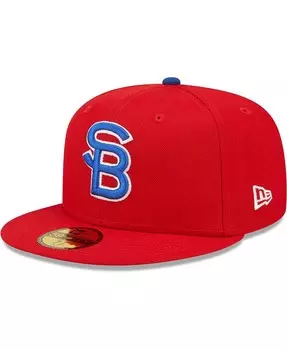 Мужская красная приталенная шляпа South Bend Cubs Authentic Collection Team Game 59FIFTY New Era