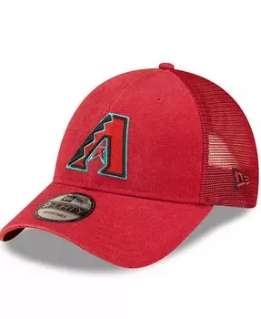 Мужская красная регулируемая кепка Arizona Diamondbacks Trucker 9FORTY New Era, красный
