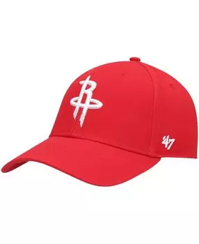 Мужская красная регулируемая кепка Houston Rockets Legend MVP '47 Brand
