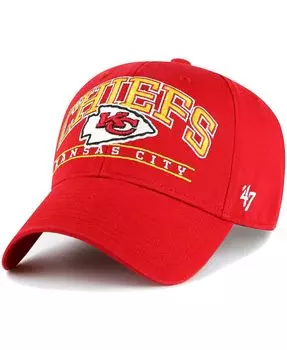 Мужская красная регулируемая кепка Kansas City Chiefs Fletcher MVP '47 Brand
