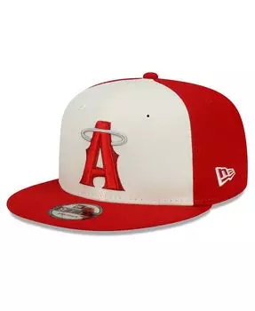 Мужская красная регулируемая кепка Los Angeles Angels 2022 City Connect 9FIFTY Snapback New Era