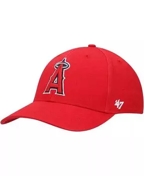 Мужская красная регулируемая кепка Los Angeles Angels Legend Mvp '47 '47 Brand, красный
