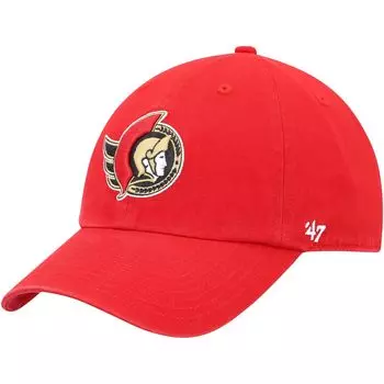 Мужская красная регулируемая кепка Ottawa Senators Team '47