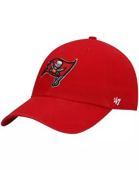 Мужская красная регулируемая кепка с логотипом Tampa Bay Buccaneers Primary '47 Brand
