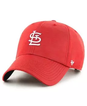 Мужская красная регулируемая кепка St. Louis Cardinals Oxford Tech Clean Up '47 Brand