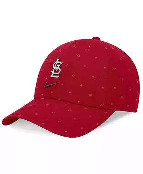 Мужская красная регулируемая кепка St. Louis Cardinals Primetime Print Club Nike, красный