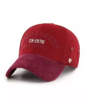 Мужская красная регулируемая кепка Tampa Bay Buccaneers Ridgeway Clean Up '47 Brand, красный