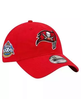 Мужская красная регулируемая кепка Tampa Bay Buccaneers Distinct 9TWENTY New Era, красный