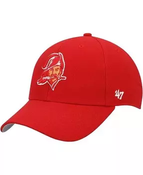 Мужская красная регулируемая кепка Tampa Bay Buccaneers MVP '47 Brand, красный