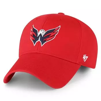 Мужская красная регулируемая кепка Washington Capitals Legend MVP '47