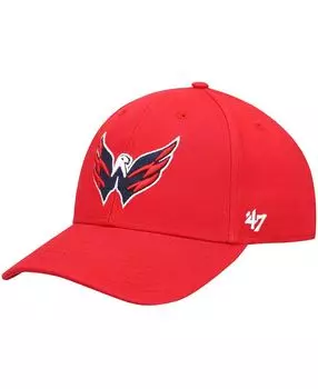 Мужская красная регулируемая кепка Washington Capitals Legend MVP '47 Brand