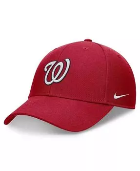 Мужская красная регулируемая кепка Washington Nationals Evergreen Club Performance Nike, красный