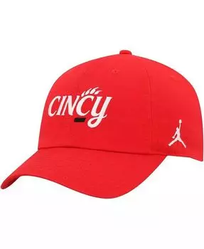 Мужская красная регулируемая шляпа Cincinnati Bearcats Script Club Jordan, красный