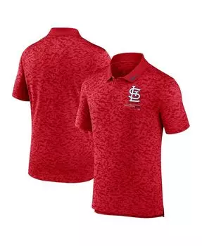 Мужская красная рубашка-поло St. Louis Cardinals Next Level Nike