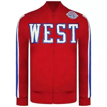 Мужская красная спортивная куртка Mitchell & ness nba all star game Mitchell And Ness, красный