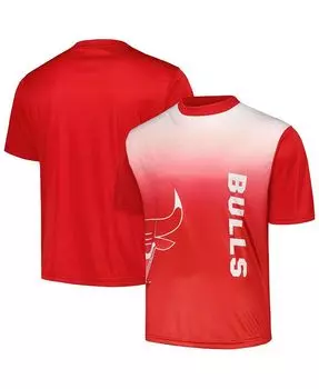 Мужская красная сублимированная футболка Chicago Bulls Fanatics, красный