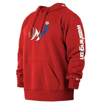 Мужская красная толстовка с капюшоном Washington Wizards City Edition Big & Tall 2021/22 City Edition New Era