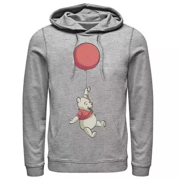 Мужская красная толстовка с воздушным шаром Disney Winnie The Pooh Licensed Character