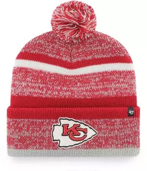 Мужская красная вязаная шапка Kansas City Chiefs '47 Northwind