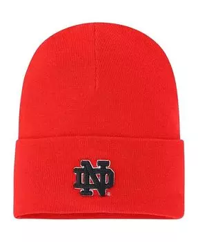 Мужская красная вязаная шапка Notre Dame Fighting Irish Signal Caller с манжетами Under Armour, красный