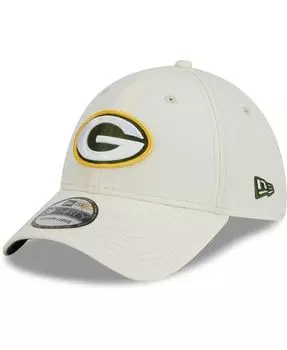 Мужская кремовая кепка Green Bay Packers Classic 39THIRTY Flex Hat New Era