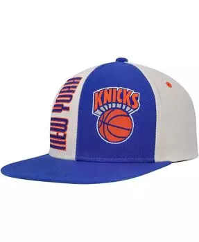 Мужская кремовая кепка New York Knicks Hardwood Classics Pop Snapback Mitchell & Ness