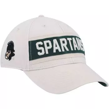 Мужская кремовая регулируемая кепка '47 Michigan State Spartans Crossroad MVP
